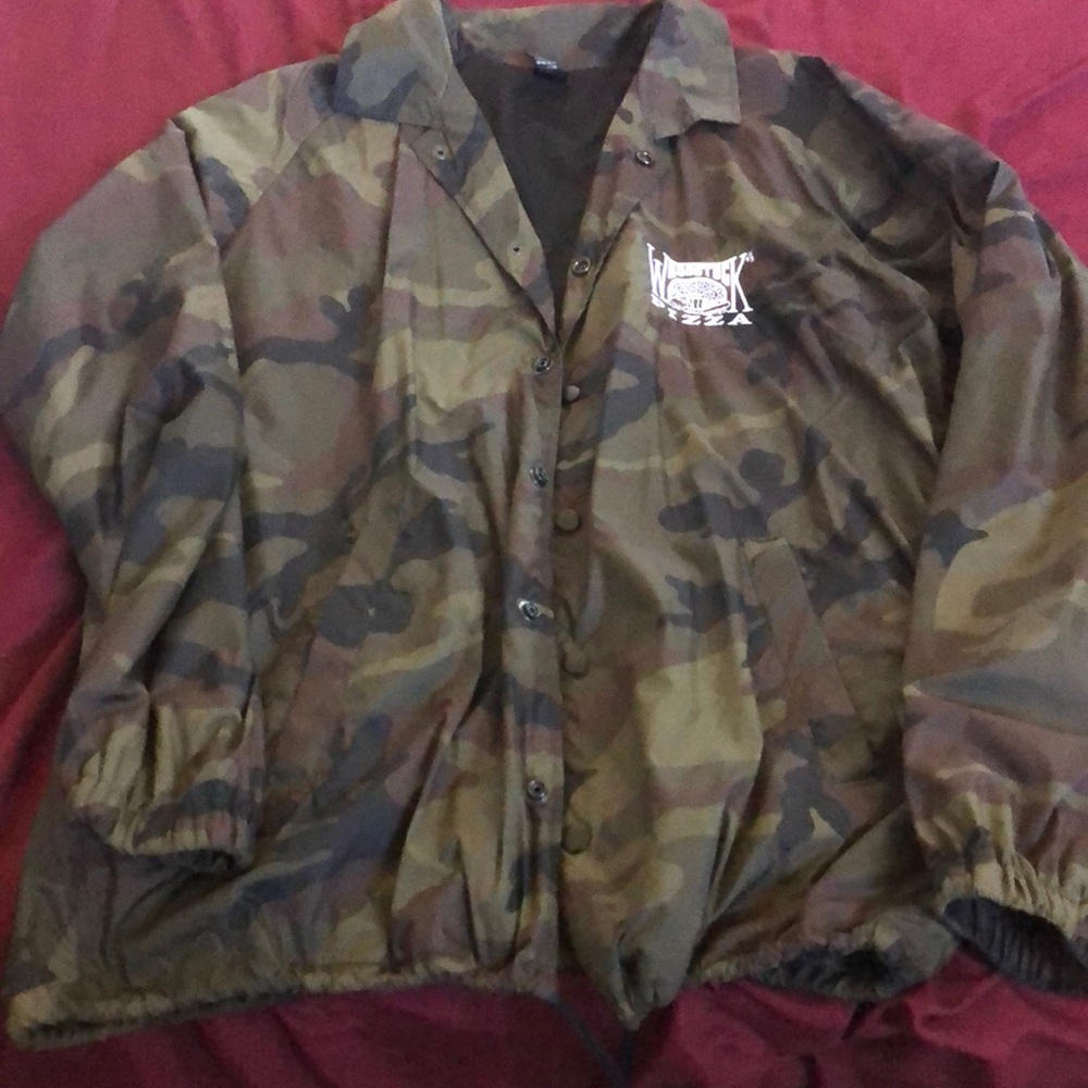 Woodstock Pizza Army Windbreaker